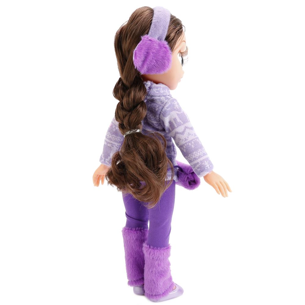 Интерактивная кукла ™Карапуз – Сказочный патруль – Варя в зимней одежде, 33 см  